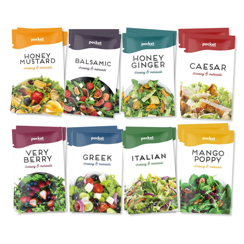 Variety Pack Low Calorie Dressings - New Flavors