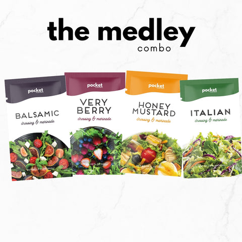 "The Medley" Variety Dressing Pack - 32 Count