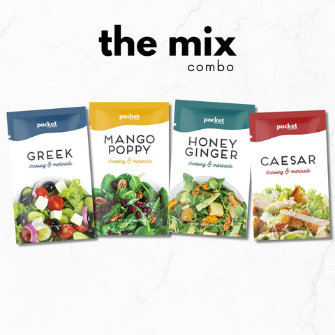 "The Mix" Variety Dressing Pack - 32 Count